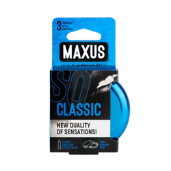 Презервативы Maxus Classic, классические в металлическом кейсе