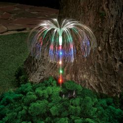 USL-S-821-PT750 JELLYFISH Садовый светильник на солнечной батарее Медуза. 7 светодиодов. RGB свет. 1xАA Ni-Mh аккумулятор в-к. IP44. TM Uniel