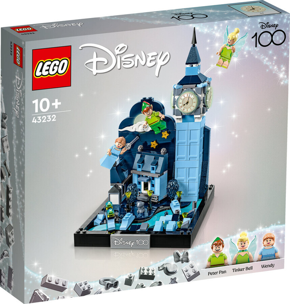 Конструктор LEGO Disney 43232 Полет Питера Пэна и Венди над Лондоном