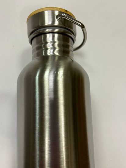 Бутылка металлическая ZeeroLife Bamboo, 1л (уценка)