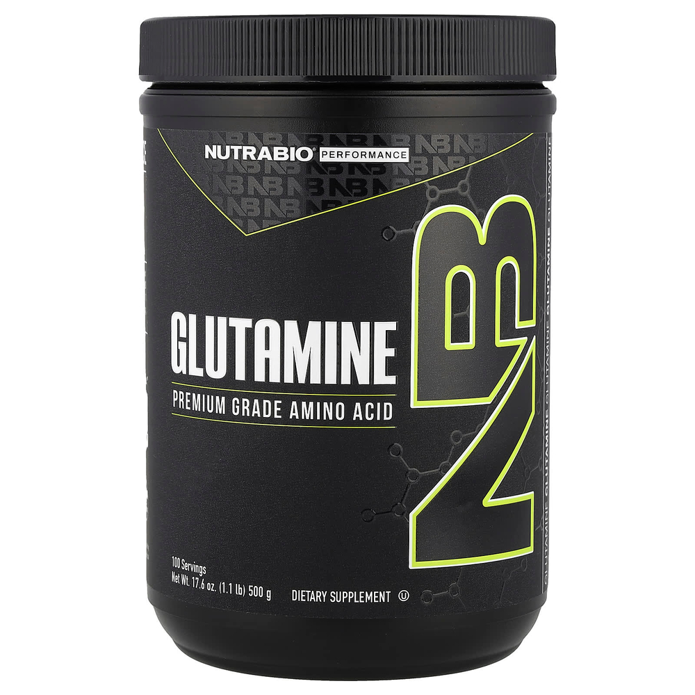 NutraBio, Глутамин, 500 г (1,1 фунта)
