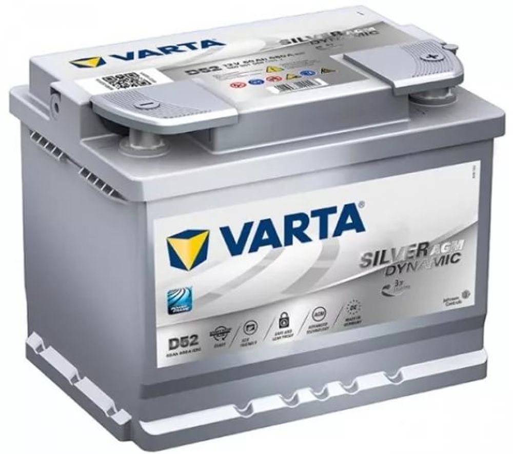 VARTA Silver Dynamic AGM 6CT- 60 ( 560 901 ) аккумулятор