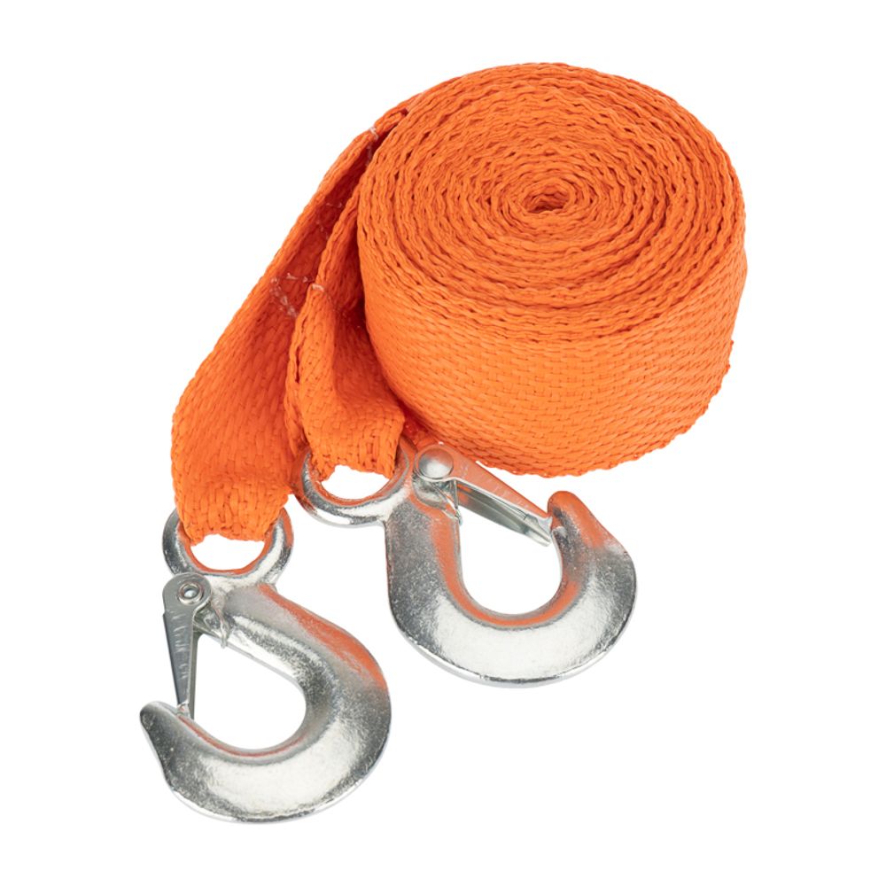 Трос буксировочный 2,5т, 5м, с двумя крюками REXANT