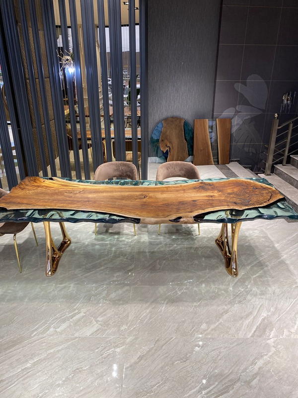 Императорский обеденный стол из эпоксидной смолы