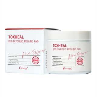 Esthetic House Toxheal Red Glycolic Peeling Pad пилинг-подушечки с гликолевой кислотой