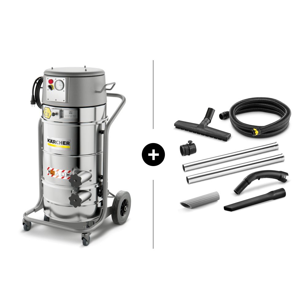 Комплект: IVM 40/12-1 H Z22 + набор аксессуаров для сухой уборки Professional DN40