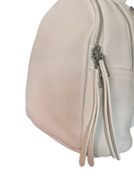 Рюкзак- сумка женская экокожа розовая QOZA