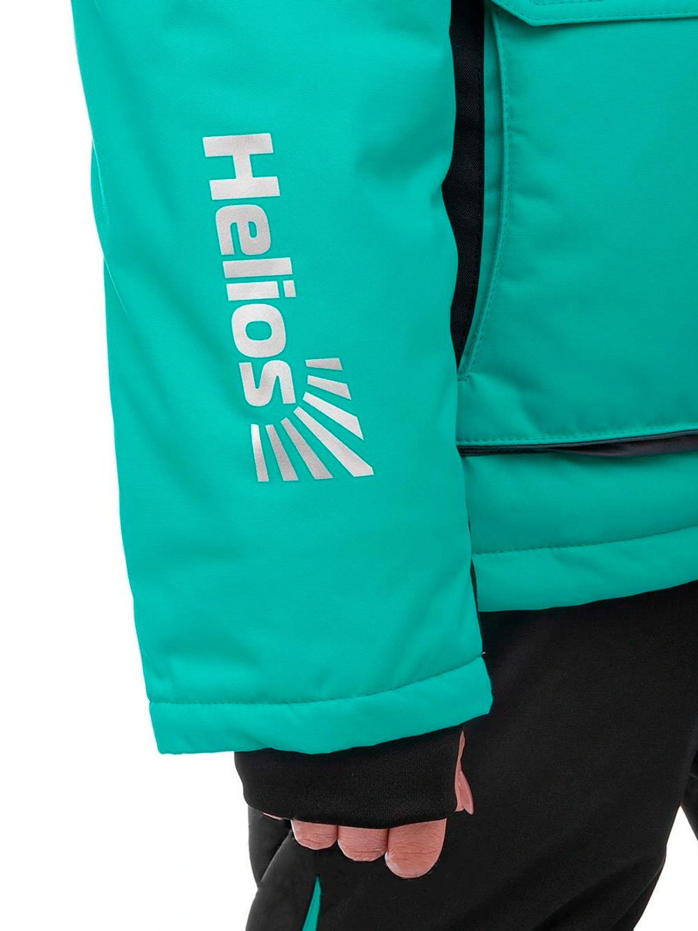 Костюм зимний Helios ZABAVA 8/8 К, AQUA GREEN/BLACK, размер 4XL (T-ZA-4XL-56-170-AG)