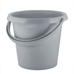 Ведро AMPARI 10л серый шторм