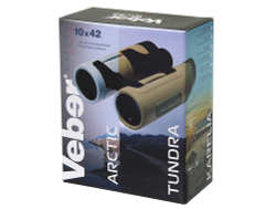 Бинокль Veber Nature Russia 10x42 Крым [25430]