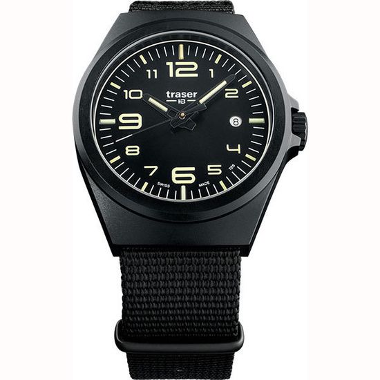 Швейцарские тактические часы Traser P59 ESSENTIAL M BLACK 108218
