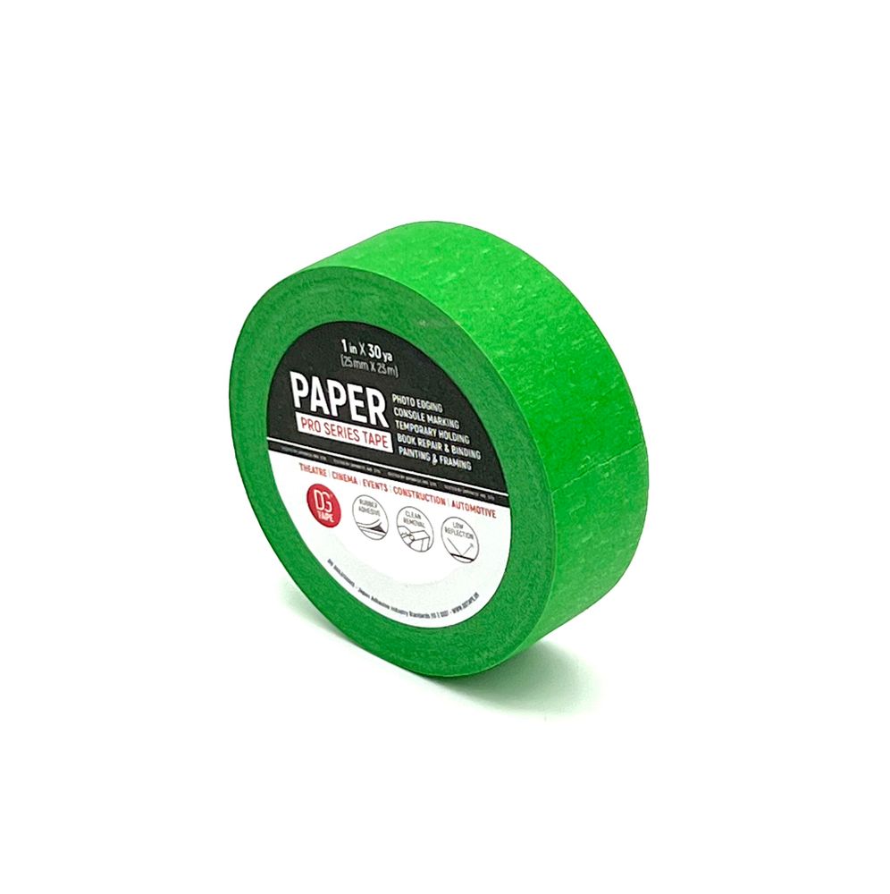 Masking Tape Regular - клейкая лента бумажная цвет зеленый 25мм х 25метров NEW