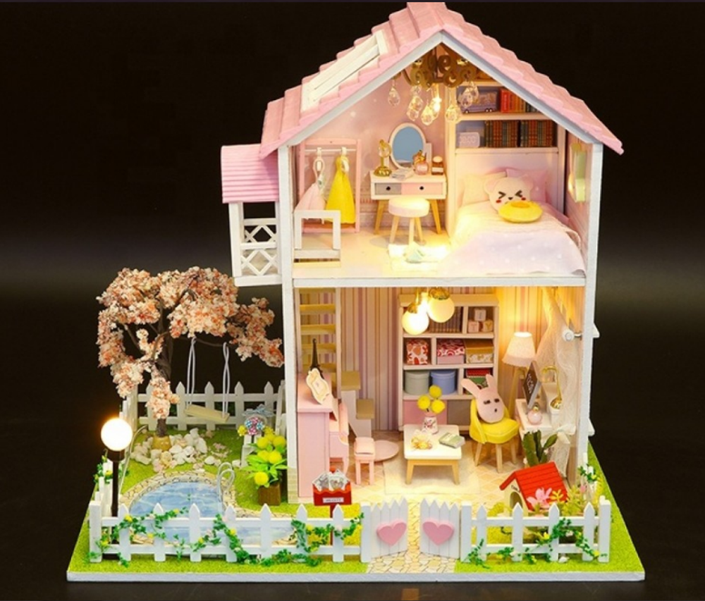 Интерьерный конструктор Hobby Day MiniHouse «В тени сакуры», румбокс