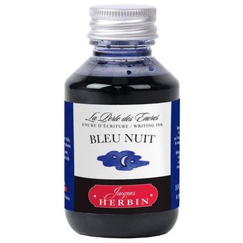 Чернила во флаконе Herbin 100 мл Bleu nuit темно-синие (17019T)