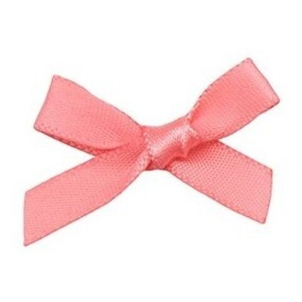 Бантик пришивной, цв.коралл
