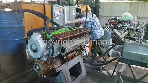 Ремонт дизелей д12