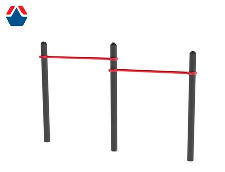 Воркаут Перекладина разноуровневая низкая