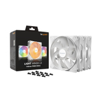 Вентилятор для компьютерного корпуса Bequiet! Light Wings LX 140mm PWM White Triple pack