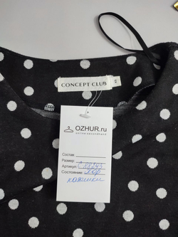 Блузка Concept Club в горох 42 размер