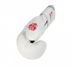 Перчатки боксерские Clinch Olimp бело-красные C111