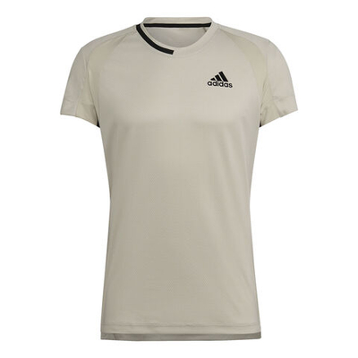 Мужское теннисное поло adidas US Series T-Shirt Men - Cream
