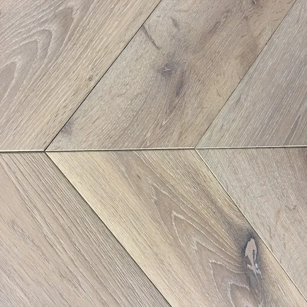 Инженерный паркет Coswick Дуб Серый Кашемир (Grey Cashmere) Шелковое масло