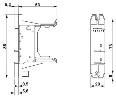 1035864 - VAL-MS-BE-PCB-FM - Базовый элемент защиты от перенапряжений