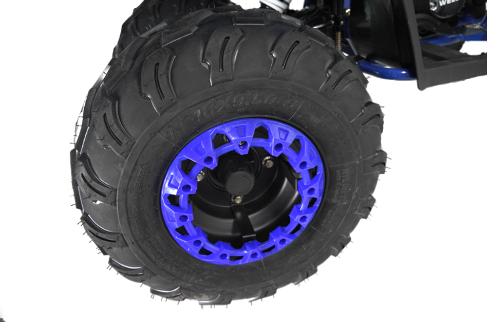 Квадроцикл Wels Thunder EVO 125 куб/см 10 л.с колеса 8" цвет синий