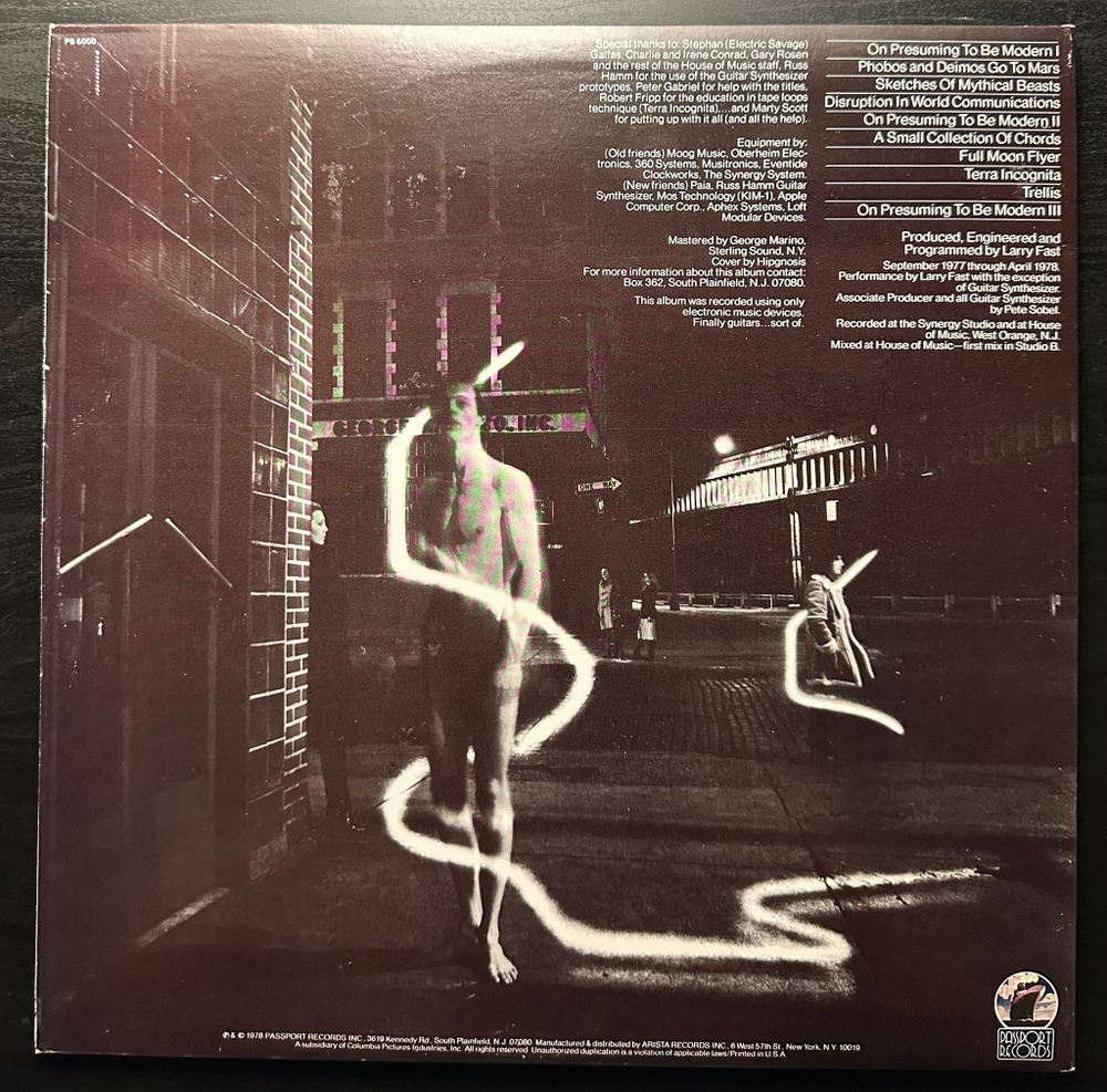 Synergy - Cords (США 1978г.)