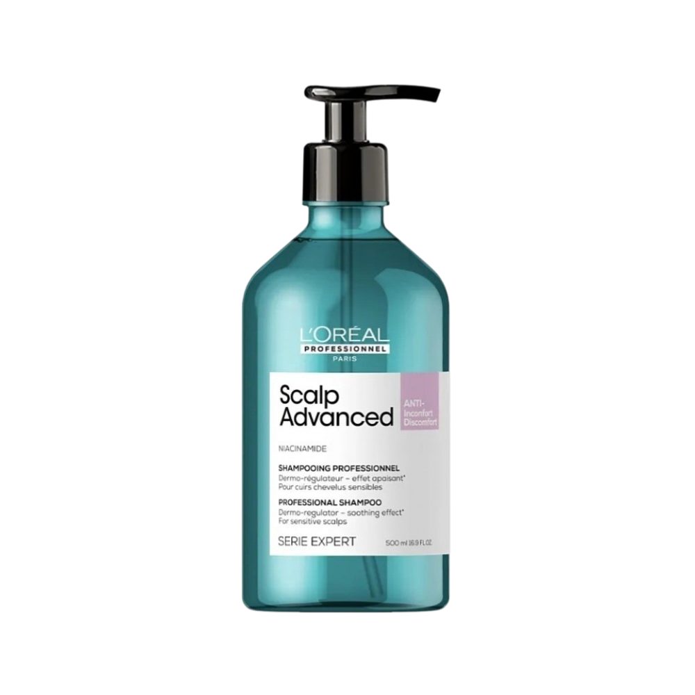 L'Oreal Professionnel SCALP ADVANCED Anti-Discomfort Shampoo - успокаивающий шампунь для чувствительной кожи головы