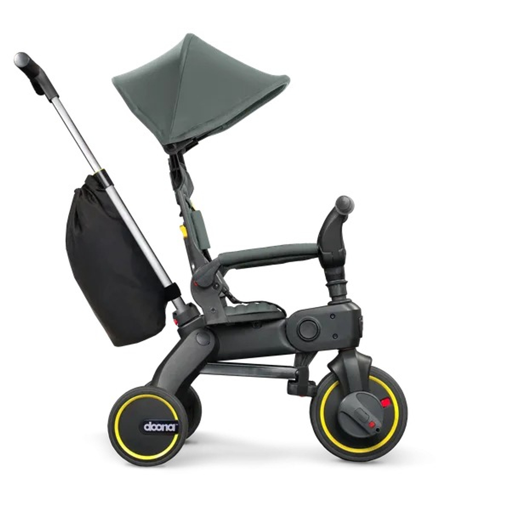 Детский складной трехколесный велосипед Doona Liki Trike S3, Slate Green