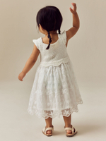 Платье для девочки Next E25-173, Молочный