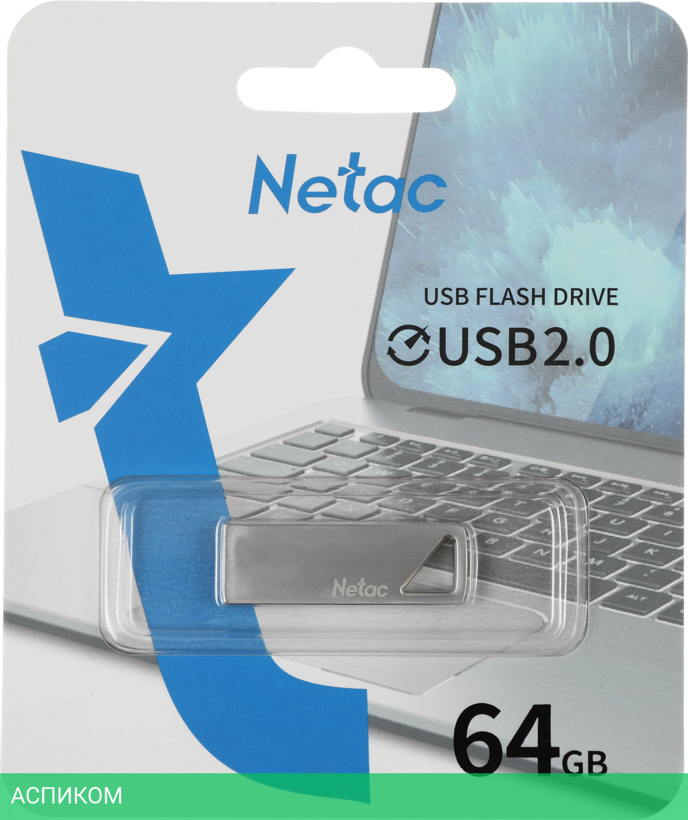 USB Flash-накопитель Netac U326 64Gb (NT03U326N-064G-20PN)