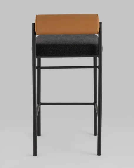 Полубарный стул Bau 65 см, темно-серый