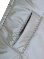 Полупальто "Лилия" серебро р. 80 (АксАрт)