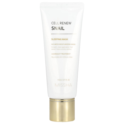 Missha, Cell Renew Snail, ночная косметическая маска, 110 мл (3,71 жидк. унции)