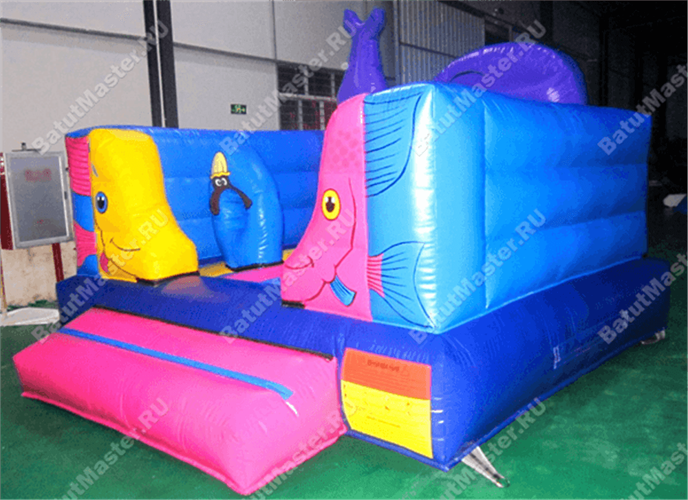 Коммерческий надувной батут "Морское царство 2"
