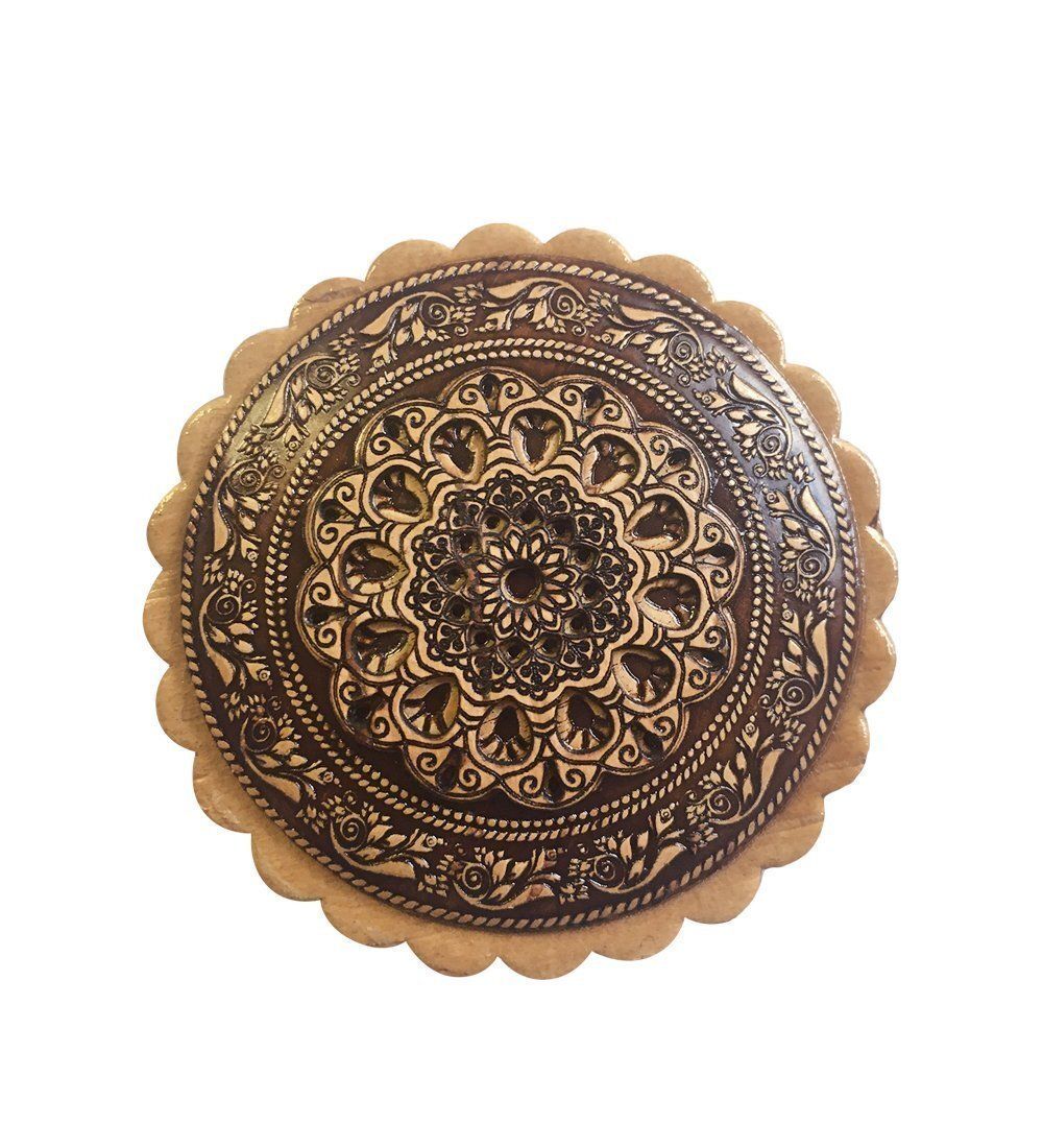 BST-142/ 7 Шкатулка резная (береста)