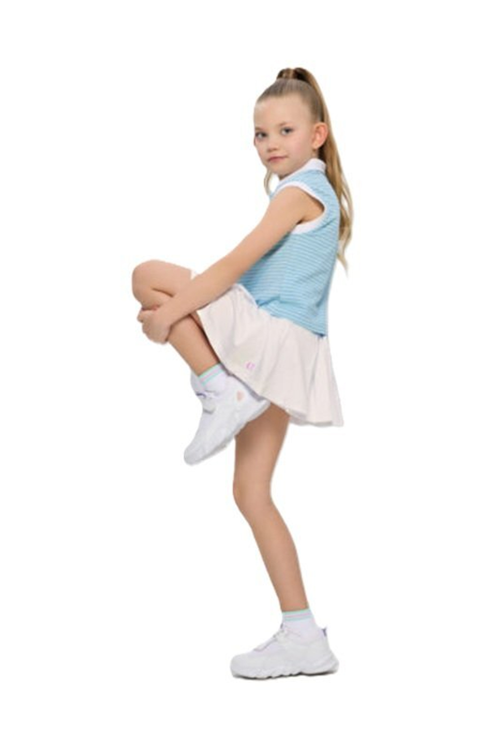 ОДЕЖДА ДЛЯ ТЕННИСА Девочки, Юбка CHOUPETTE Спортивная .