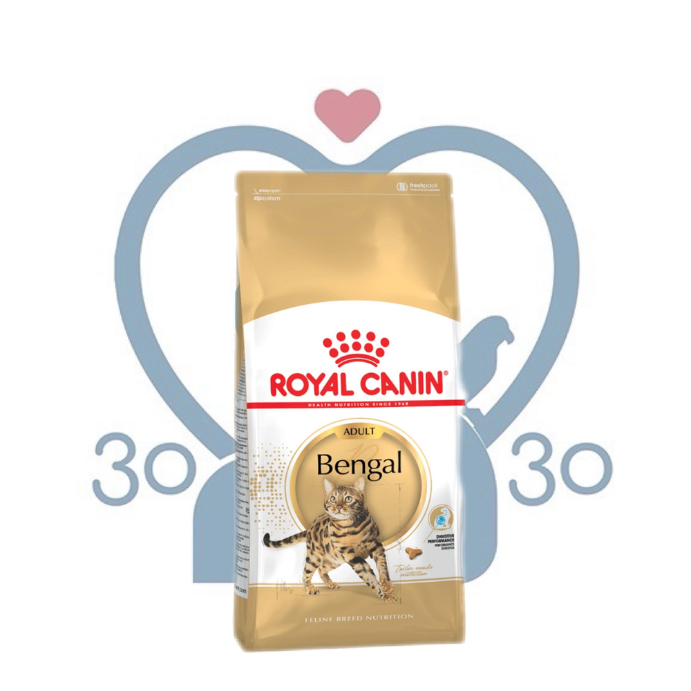 Bengal 10кг, корм для бенгальских кошек