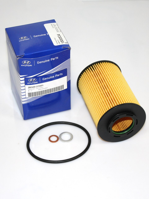 Фильтр масляный (картридж) 2632027401 для Hyundai Santa Fe