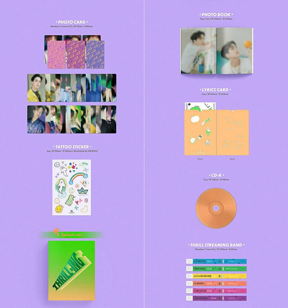 Альбом THE BOYZ  - THRILL-ING 6th Mini Album