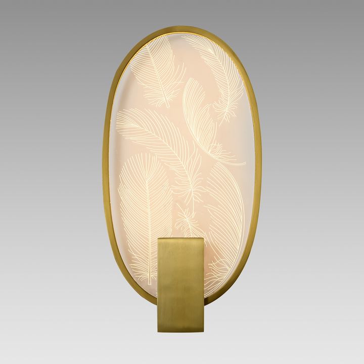 Настенный светодиодный светильник Odeon Light Exclusive L-Vision Piuma 6664/15WL