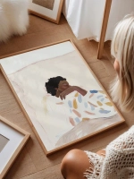 Постеры новогодние 40х60 см 1 шт декор