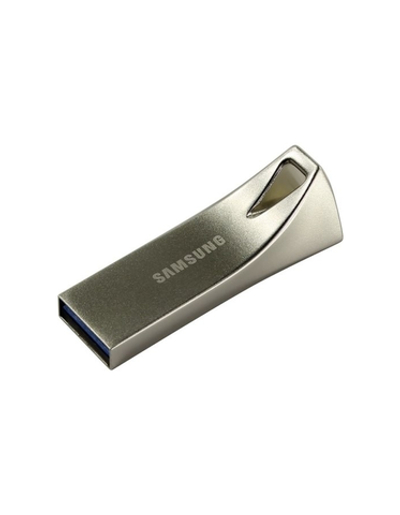 Флешка USB Flash Samsung Drive 256Gb BAR Plus, USB 3.1, 300 МВ / s, серебристый [MUF-256BE3 / APC / CN]