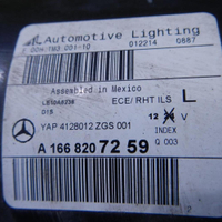 Битая Фара левая Mercedes M W166 (2011-2015) ксенон