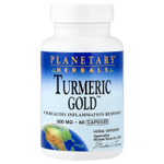 Planetary Herbals, Turmeric Gold™, 500 мг, 60 капсул