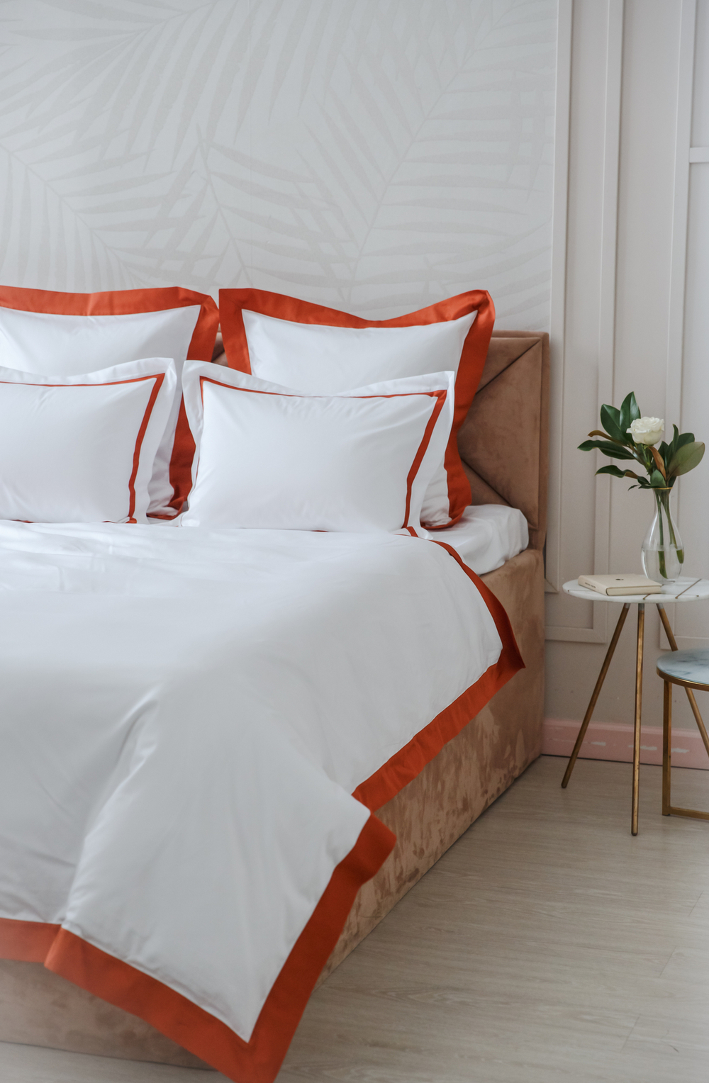 Постельное белье cемейное Сlaire&Caroll Adour Aereo белое