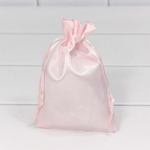 Мешочек 12х15см Атлас (Розовый)