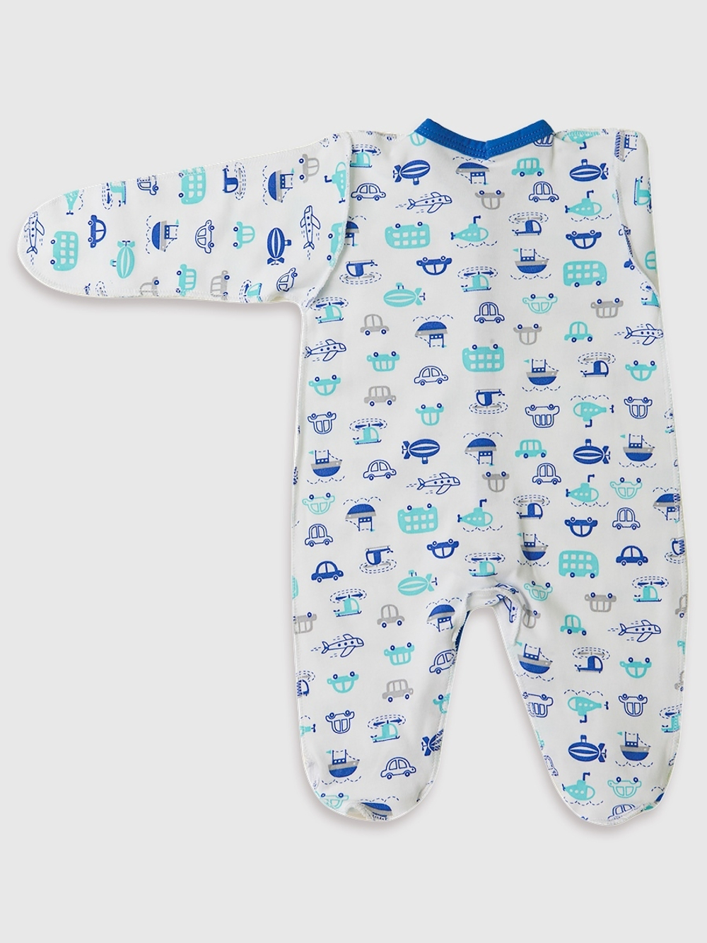 Комбинезон с кнопками швы наружу, с царапками 1642 (Размер: 62)